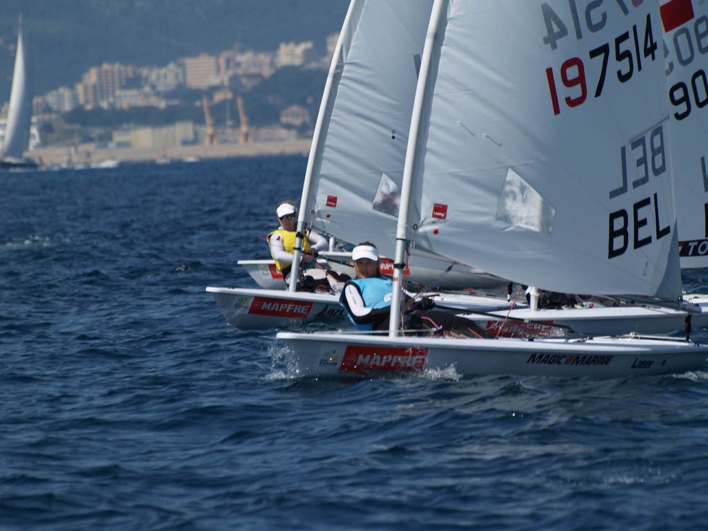 Trofeo SAR Princesa Sofia - Sarah Winther (NZL) takes Gold in the Laser Radial class with Evi van Acker (BEL)taking silver  © SW